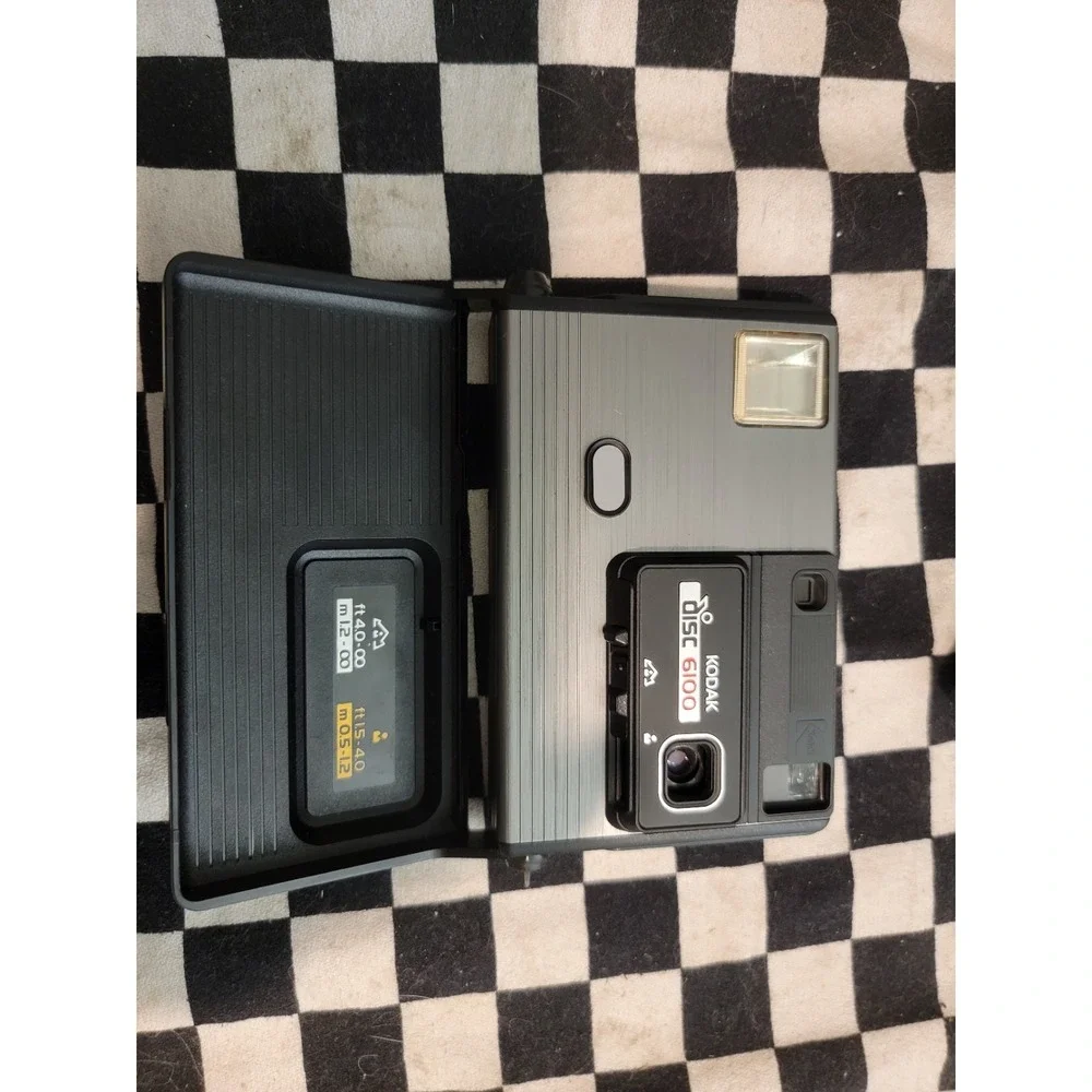Kodak Disc 6100 Vintage Disc Film Camera Flash Clean